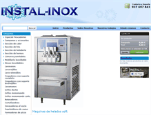 Tablet Screenshot of instalinox.com